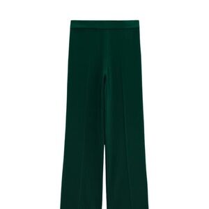 Elegant Green Women's Pants